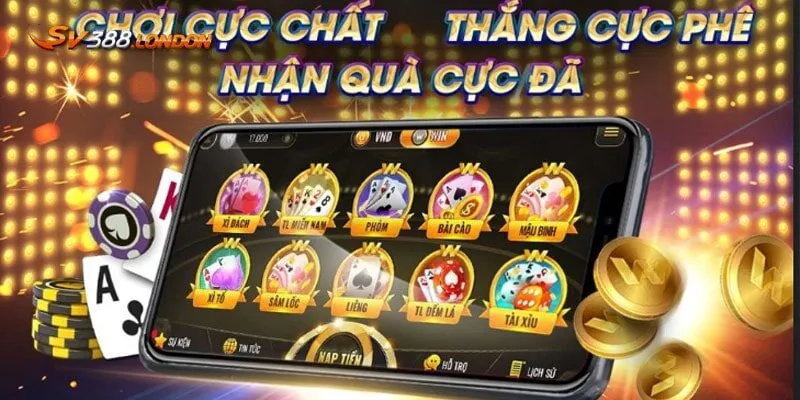 Một số ưu điểm của sảnh game bài SV388